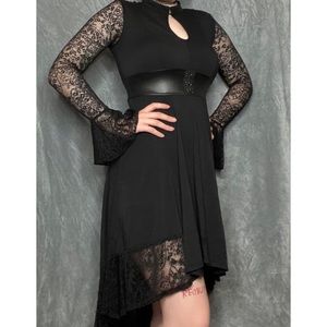 Royal Bones High Low Dress